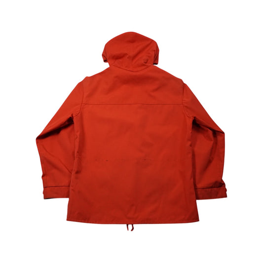 4-Pocket Hooded Full-Zip Jacket – Burnt Orange (XL)