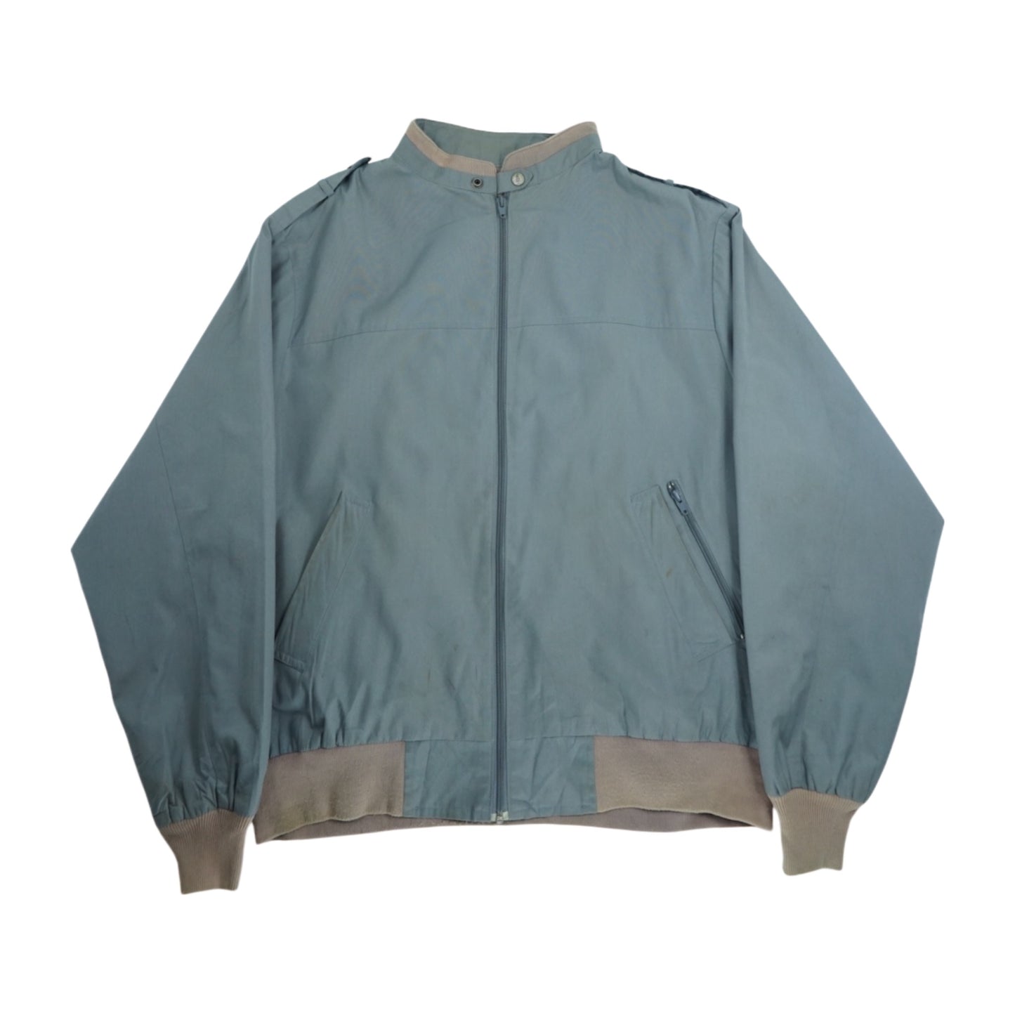 London Fog Two-Tone Zip Jacket